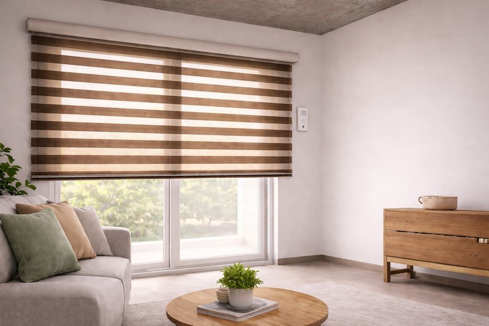 Cortinas a la medida instaladas por Almacenes El Punto