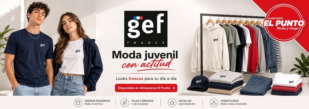 GEF: moda juvenil con actitud
